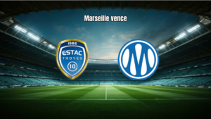 Olympique de Marseille vence Estac Troyes na Ligue 1