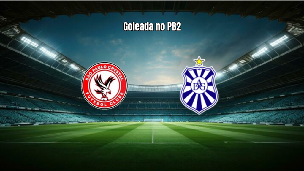 São Paulo Crystal 0x4 Guarabira: Vitória Imponente no PB2