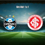 Grêmio e Internacional empatam no clássico Gre-Nal 443
