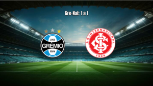Grêmio e Internacional empatam no clássico Gre-Nal 443