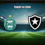 Coritiba e Botafogo empatam em duelo tenso pelo Brasileirão