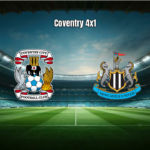 Coventry atropela Newcastle com goleada na Premier League