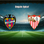 Levante e Sevilla Empatam em Jogo Alucinante na La Liga