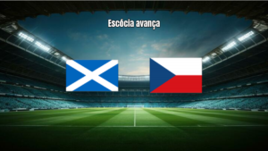 Escócia Feminino vence Tchéquia em duelo eletrizante