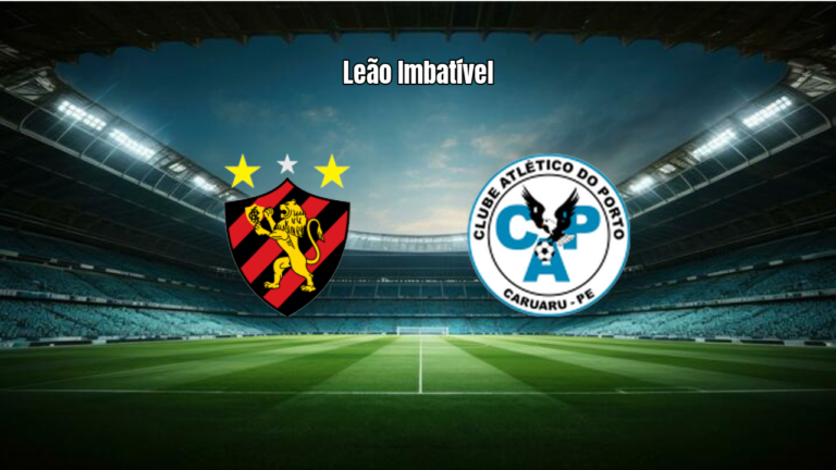 Sport Recife U20 goleia CA Porto e avança no Pernambucano