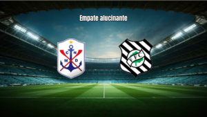 Marcílio Dias e Figueirense empatam em jogaço pela Copa SC