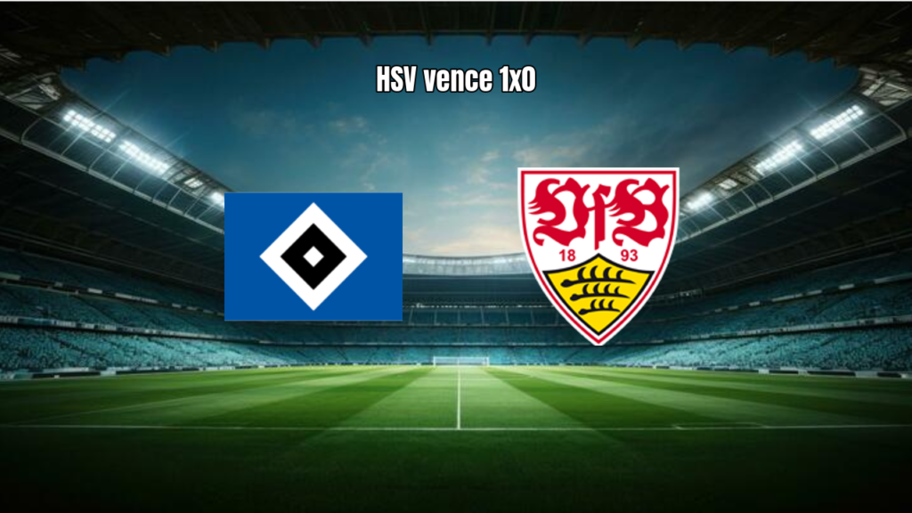 Hamburger SV vence Stuttgart com gol decisivo na reta final