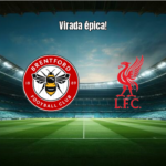 Liverpool vence Brentford de virada na Premier League
