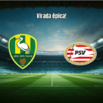 ADO Den Haag vira sobre o PSV em jogo eletrizante na Eredivisie