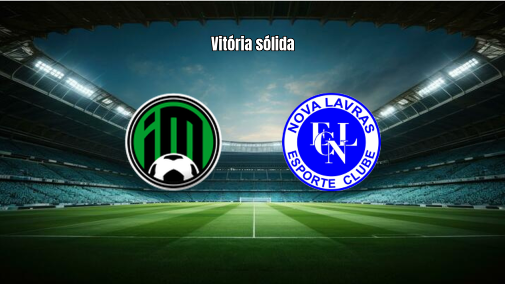Nova Lavras vence Inter de Minas no Mineiro - 3ª Divisão