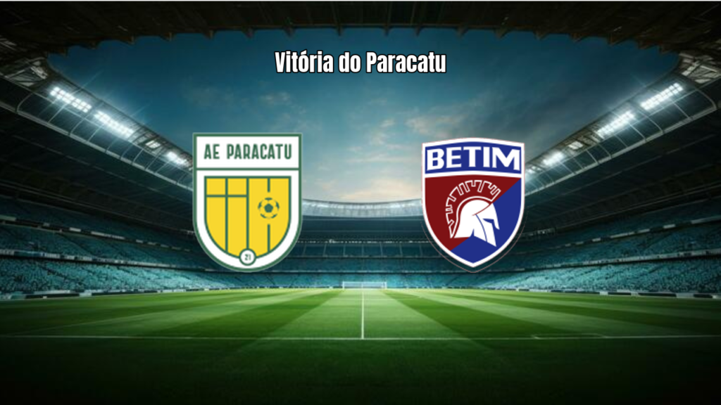 Paracatu vence Betim 2 pelo Campeonato Mineiro - 3ª Divisão