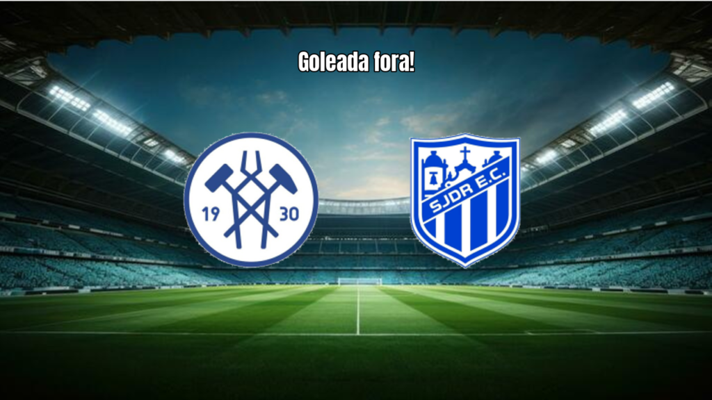 Siderurgica 1x4 Sao Joao del Rei: Goleada no Mineiro 3