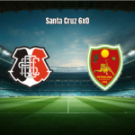 Santa Cruz goleia Petrolina por 6 a 0 no Pernambucano U20