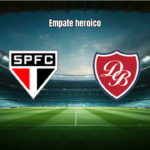 São Paulo U20 busca empate épico contra Desportivo Brasil