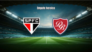 São Paulo U20 busca empate épico contra Desportivo Brasil