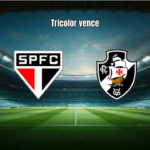 São Paulo vence Vasco por 1 a 0 com gol decisivo de Artur