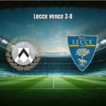 Lecce domina e vence a Udinese por 3 a 0 na Serie A