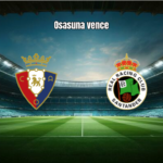 Osasuna vence Racing Santander por 2 a 0 em La Liga