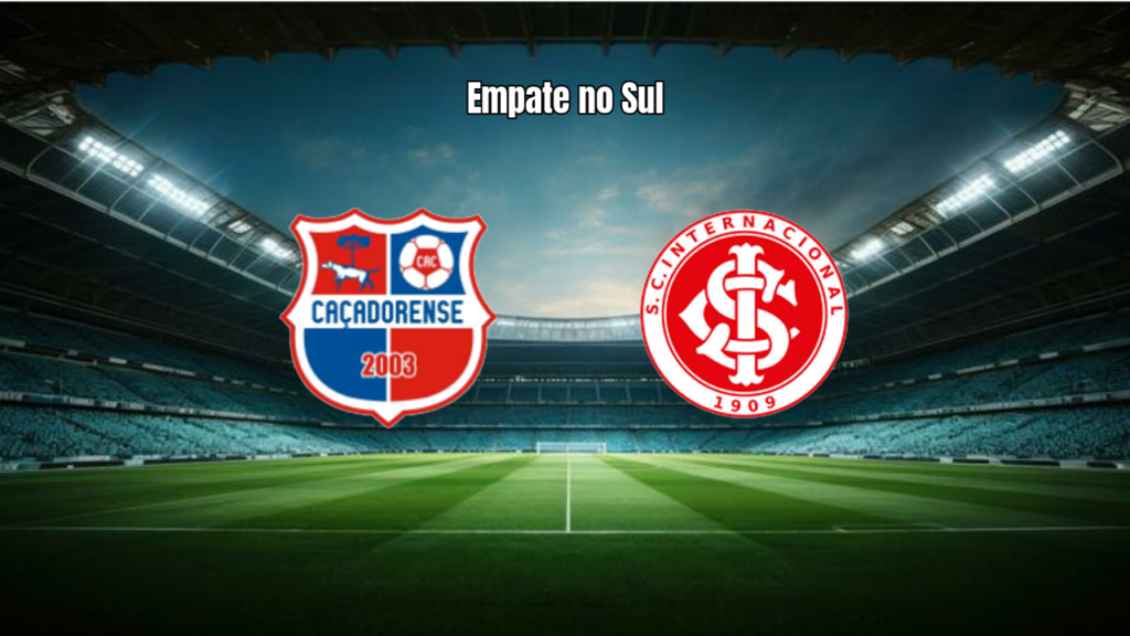Caçador e Internacional SC empatam no Catarinense Série C