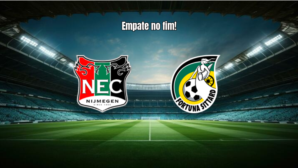 NEC Nijmegen empata com Fortuna Sittard em jogo eletrizante