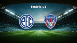Paduano e Belford Roxo empatam em jogo eletrizante