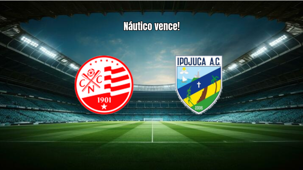 Náutico vence Ipojuca por 3 a 1 e avança no Pernambucano U20