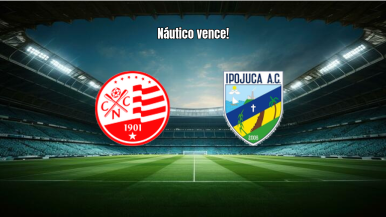 Náutico vence Ipojuca por 3 a 1 e avança no Pernambucano U20