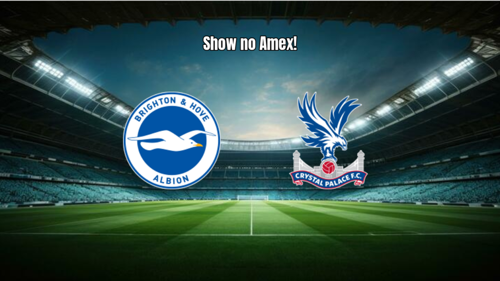 Brighton atropela Crystal Palace com goleada por 5 a 0