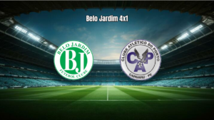 Belo Jardim goleia o Porto por 4 a 1 no Pernambucano