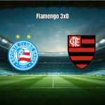 Flamengo domina Bahia e vence por 3 a 0 na Fonte Nova