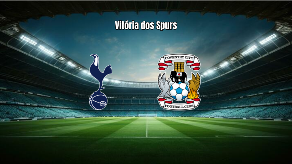 Tottenham vence Coventry por 3 a 1 na Premier League