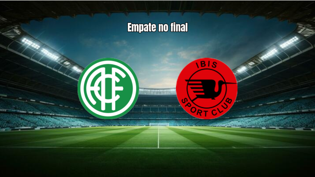 América-PE e Íbis empatam na estreia do Pernambucano A2