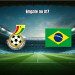 Gana U17 Feminino e Brasil U17 empatam em jogo eletrizante