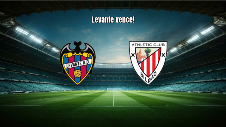 Levante vence Athletic Club por 3 a 1 em La Liga