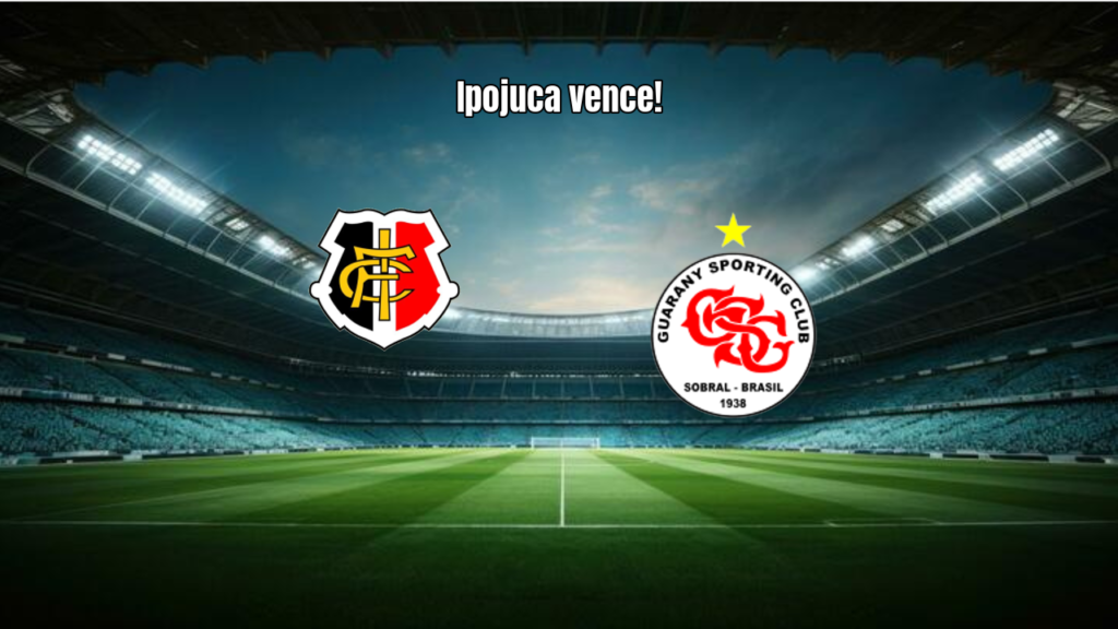 Ipojuca vence o Guarany de Sobral na estreia do Pernambucano