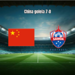 China domina Samoa por 7 a 0 na Copa do Mundo Feminina Sub-17
