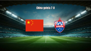 China domina Samoa por 7 a 0 na Copa do Mundo Feminina Sub-17