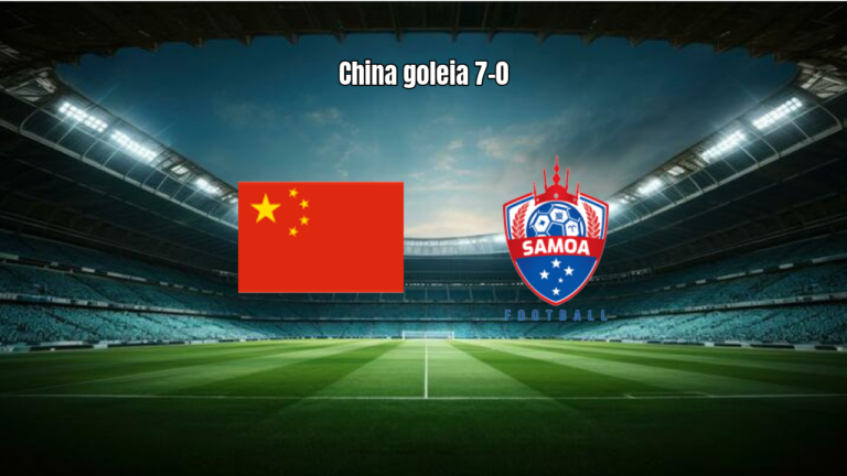 China domina Samoa por 7 a 0 na Copa do Mundo Feminina Sub-17