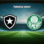 Palmeiras vence Botafogo e avança na Copa do Brasil U20