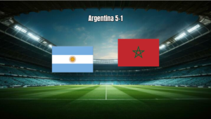 Argentina goleia Marrocos por 5 a 1 no Mundial Feminino U17