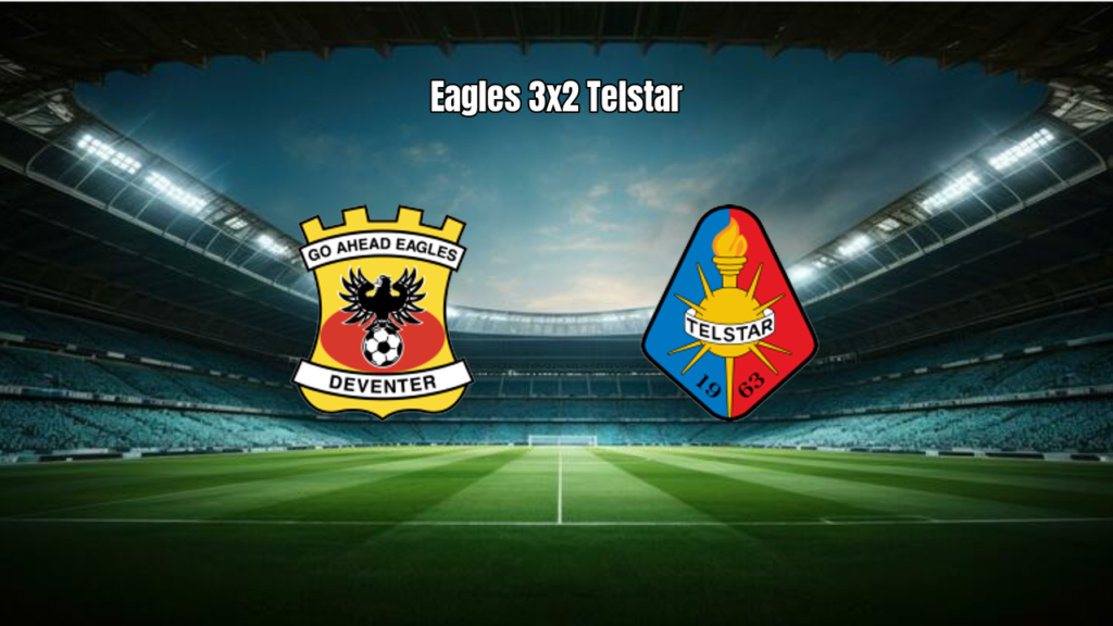 Go Ahead Eagles vence Telstar em duelo eletrizante na Eredivisie