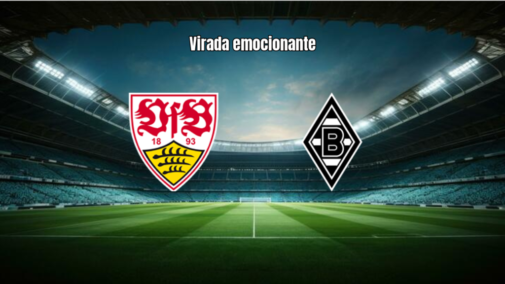 Borussia Mönchengladbach vence Stuttgart em duelo na Bundesliga