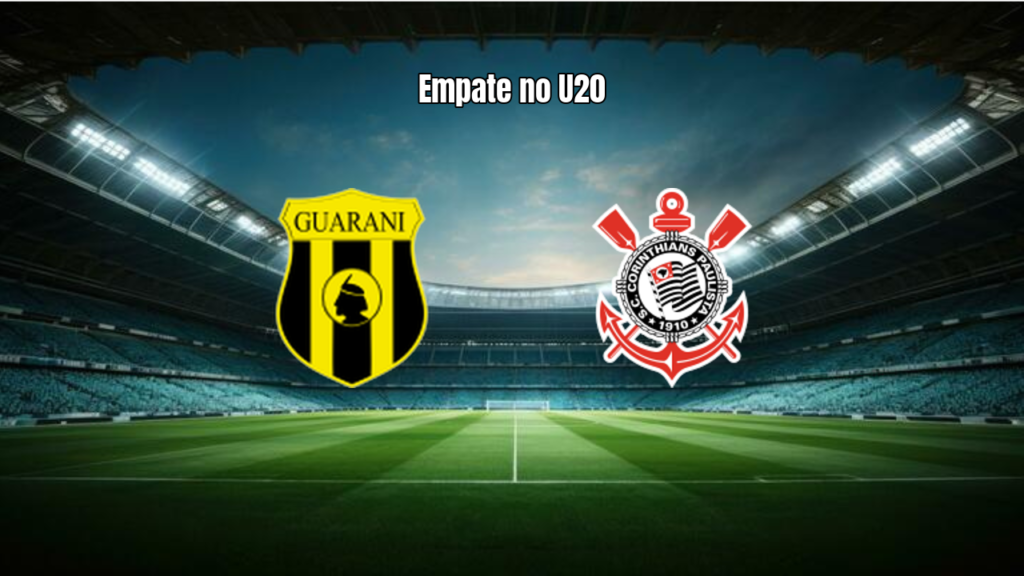 Guarani U20 e Corinthians U20 empatam em duelo eletrizante
