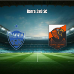 Barra domina Santa Catarina e vence pela Copa Santa Catarina