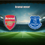 Arsenal vence Everton por 2 a 0 no Emirates Stadium