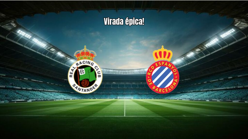 Racing Santander vira sobre o Espanyol em La Liga
