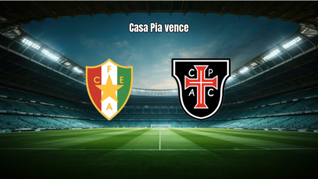 Casa Pia vence Estrela da Amadora por 2 a 0 na Liga Portugal