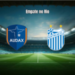 Audax Rio e Goytacaz empatam em duelo eletrizante no Carioca