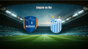 Audax Rio e Goytacaz empatam em duelo eletrizante no Carioca