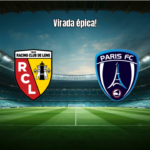 Lens vira sobre o Paris FC em duelo emocionante na Ligue 1